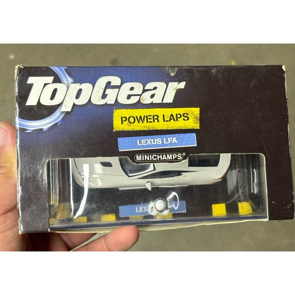 Topgear 1/43 Power Laps Lexus Lfa Minichamps Top Gear Minichamps Minicar - Picture 7 of 8